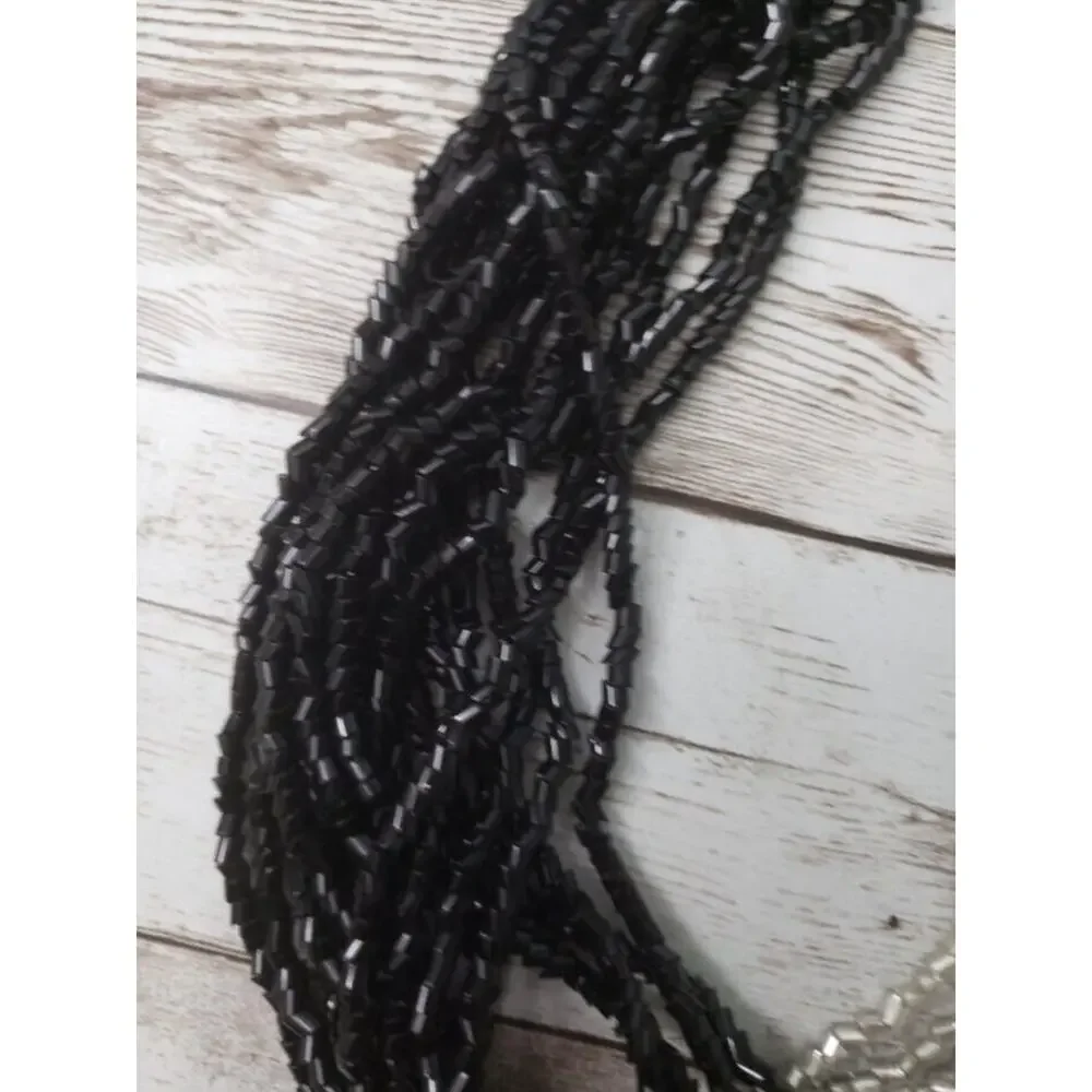 Vintage Statement Necklace - Contrasting Necklace Stunning Vintage Necklace